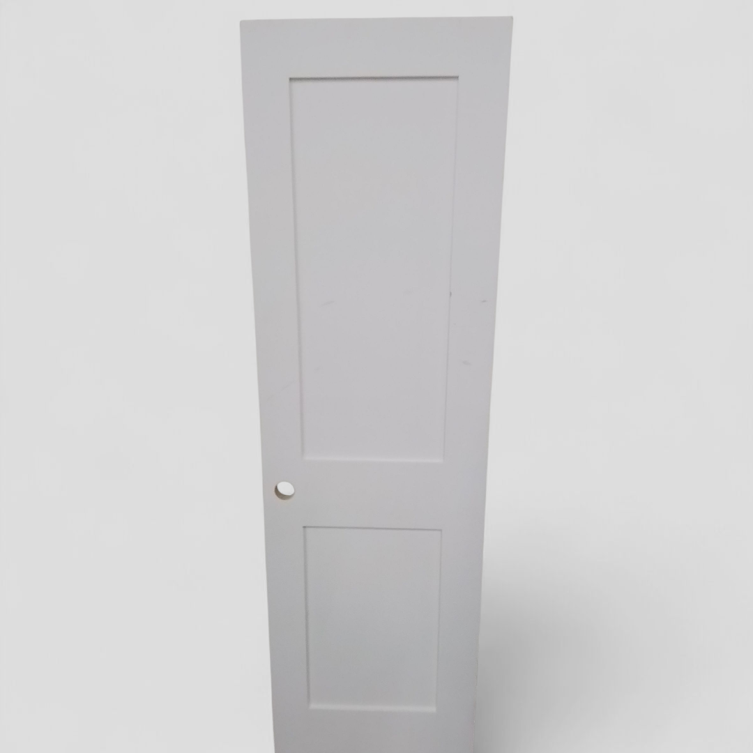 47797 White Shaker 2 -Panel Interior Door 24\, image size:1080x1080