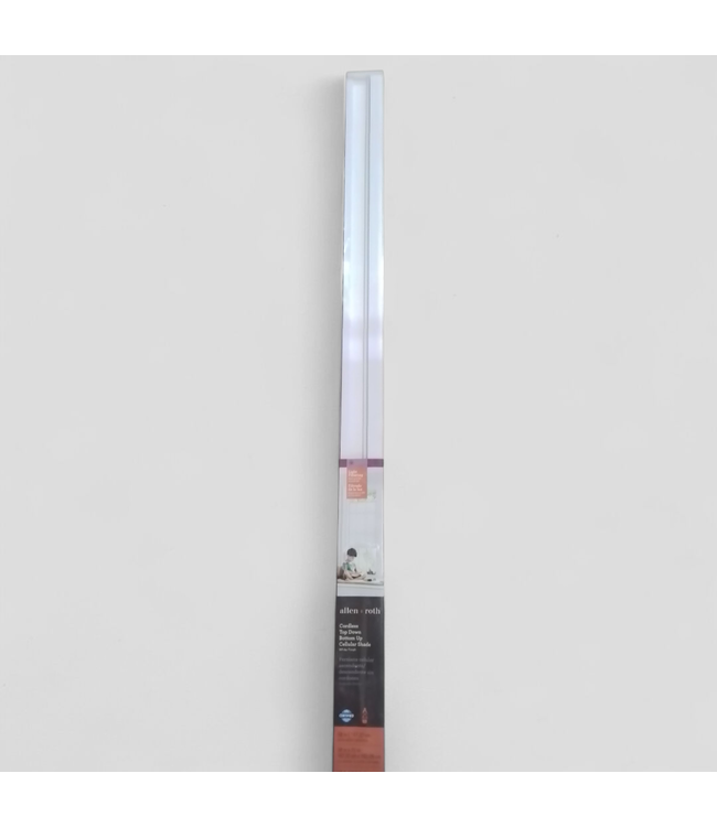 47798 allen + roth 58-in x 72-in White Cellular Shade