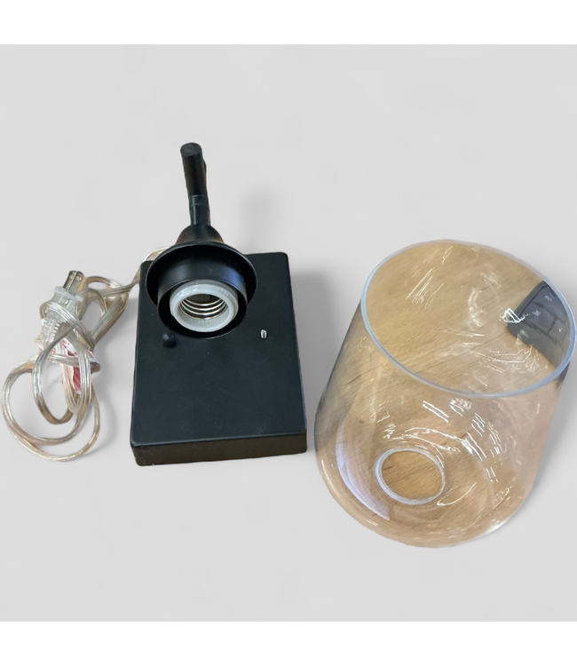 47800 Allen+Roth Meredith 1-Light Black Wall Sconce