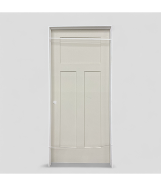 47804 Prehung Solid Core 3-Panel Interior Door 35.75"79.875"