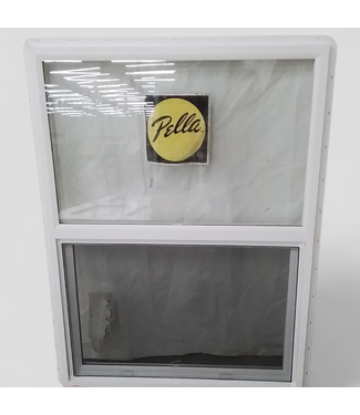 47815 Pella White Vinyl Vertical Sliding Window 35.5"W