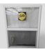 47815 Pella White Vinyl Vertical Sliding Window 35.5"W