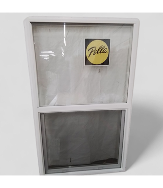 47816 Pella White Vinyl Vertical Sliding Window 35.5"W