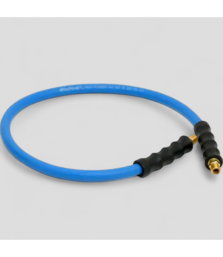 47836 Blue Bird Premium Rubber Air Hose Lead In 3' x 3/8"