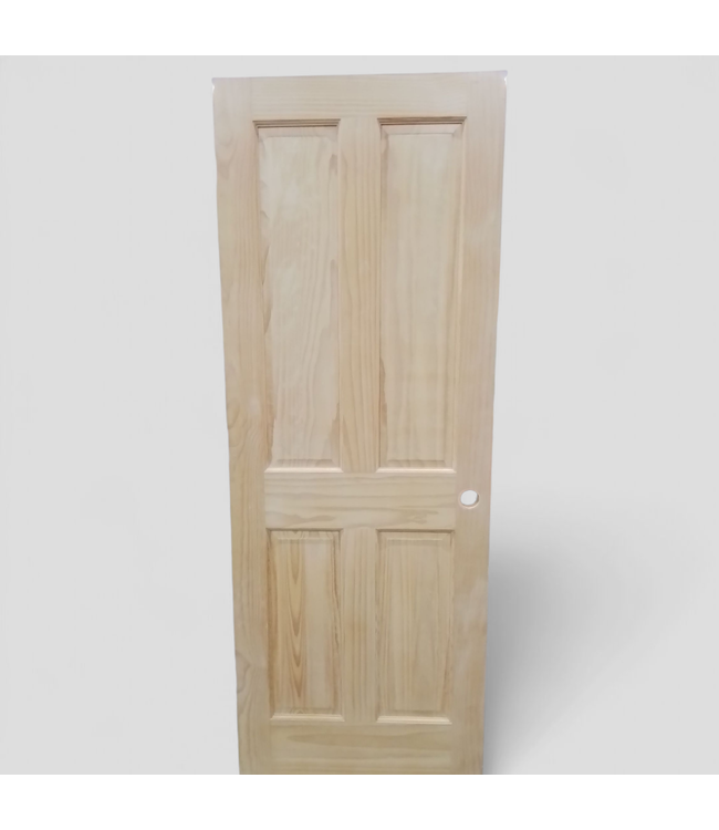 47841 4 -Panel 30" x 80" Wood Grain Interior Door