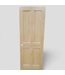 47842 4 -Panel 30" x 80" Wood Grain Interior Door