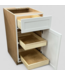 47847 Fresh White Base Cabinet 18"W