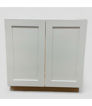47853 Fresh White Base Cabinet 35"W