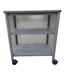 43345 Rolling Electronic 3-Shelf Stand