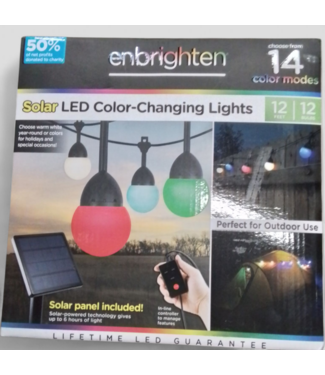 47864 Enbrighten Color-Changing LED Café Lights