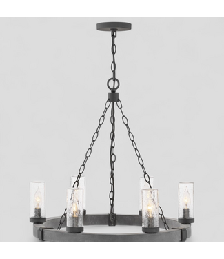 47878 Hinkley Sawyer Single Tier Outdoor Chandelier