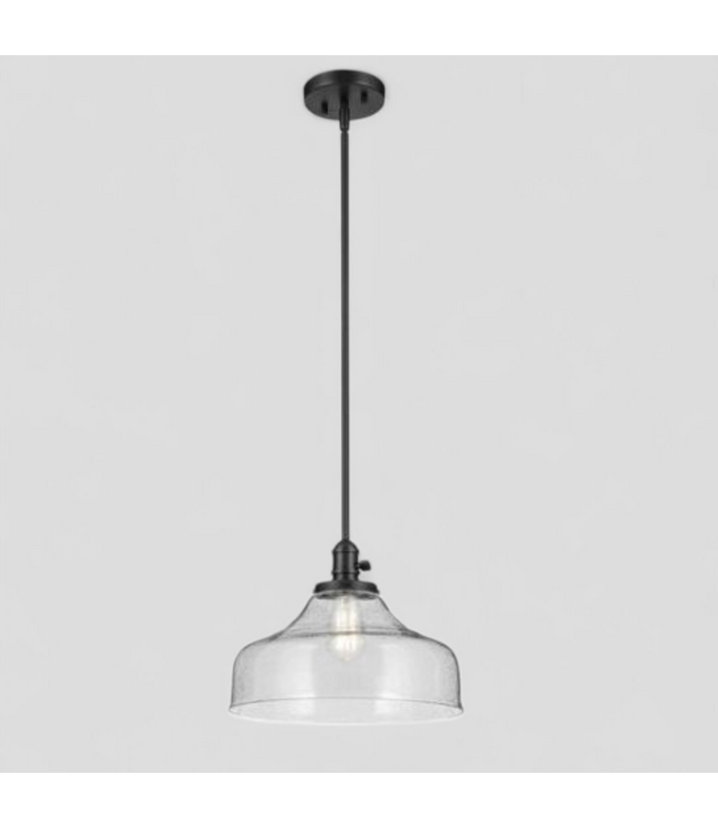 47880 Kichler Avery Black 1 -Light Pendant Ceiling Light