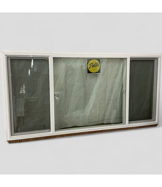 47882 Pella 3 Panel Sliding Window 96.5"W x 46.5"H