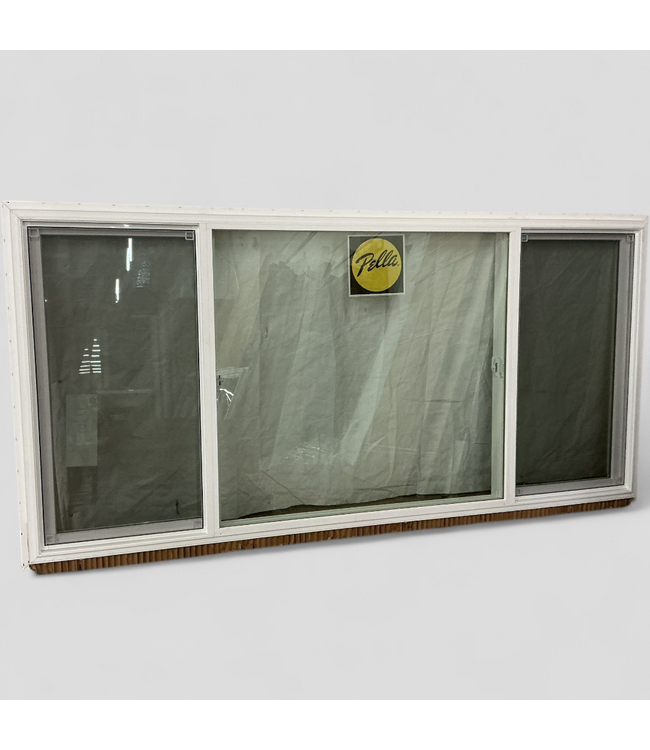 47882 Pella 3 Panel Sliding Window 96.5"W x 46.5"H