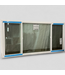 47882 Pella 3 Panel Sliding Window 96.5"W x 46.5"H