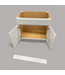 47897 Bright White Base Cabinet 35.375"W