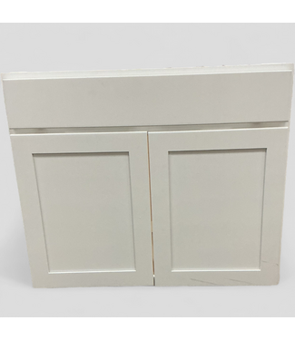 47897 Bright White Base Cabinet 35.375"W
