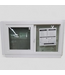47903 Pella White Vinyl Horizontal Sliding Window 31"W