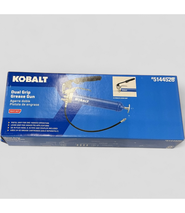 47939 Kobalt Dual Grip Grease Gun 18"