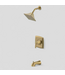 47945 Allen+Roth Chelser Gold Bathtub & Shower Faucet