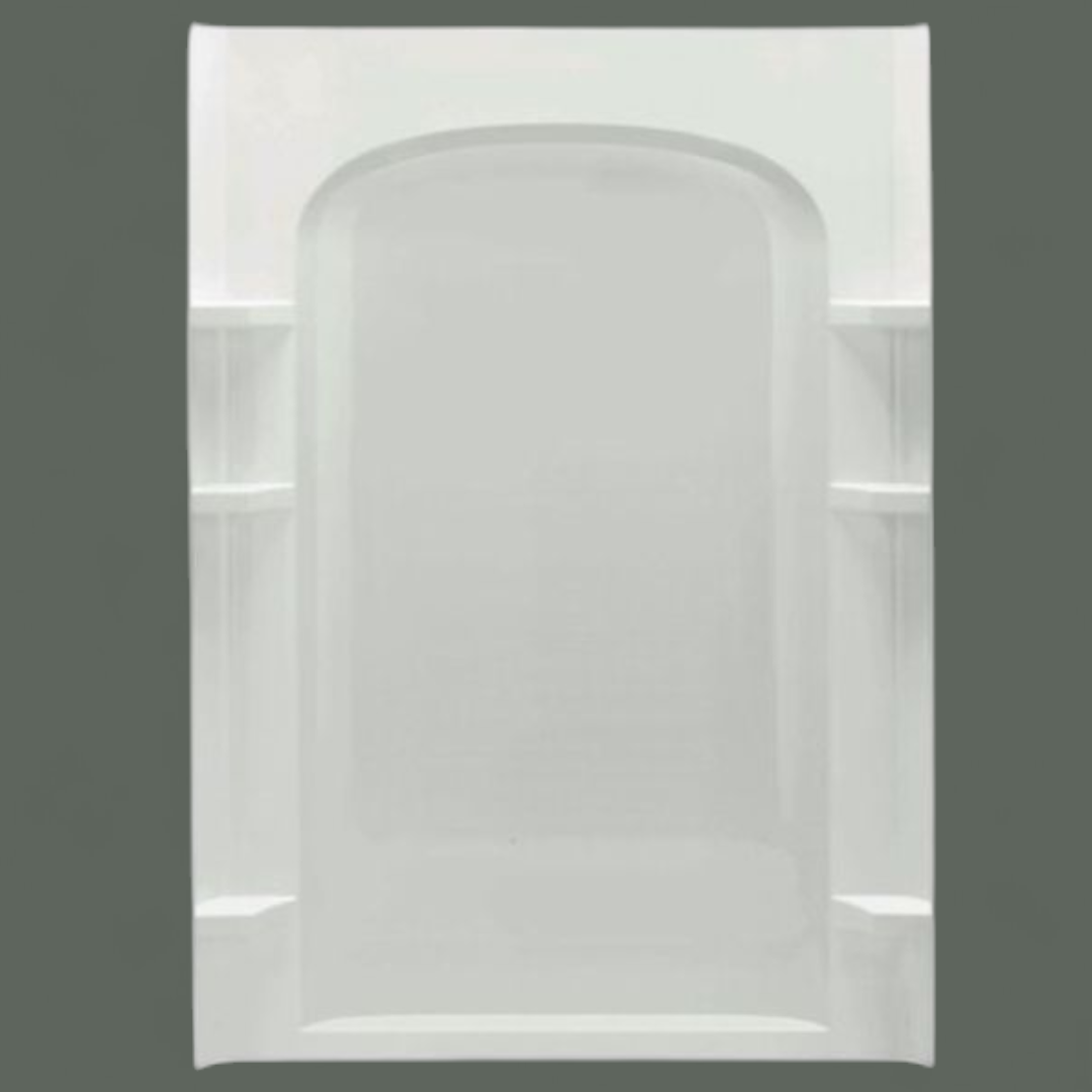 47961 Sterling White Shower Back Wall Panel 48" x 72.5 - Bud's Warehouse
