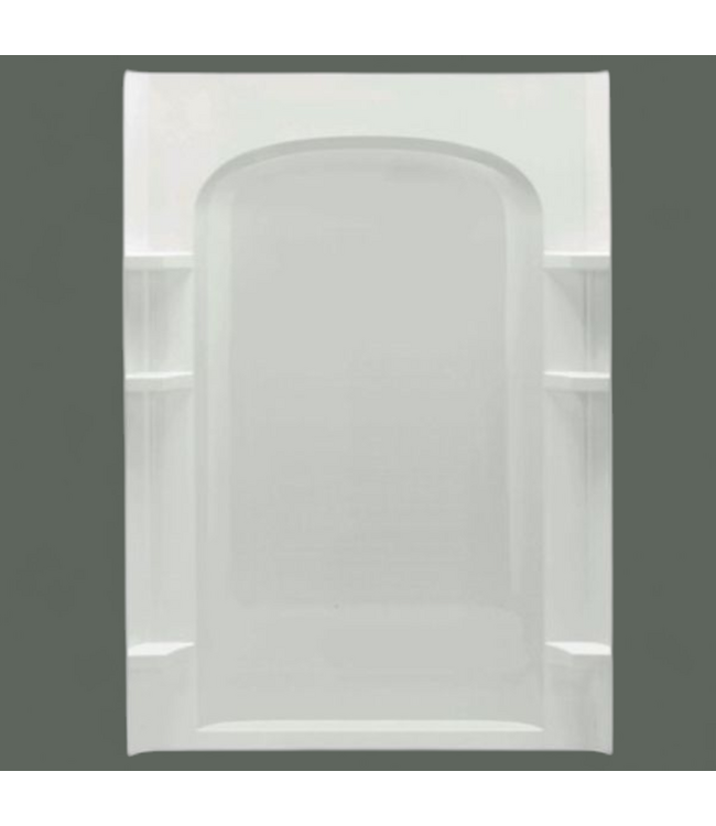 47961 Sterling  White Shower Back Wall Panel 48" x 72.5