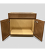 47972 Tuscan Brown Sink Base Cabinet 36"W