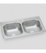 47973 Dayton Drop-In Stainless Steel Kitchen Sink
