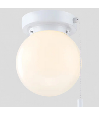48009 Project Source 6" Globe Flush Mount Light 2 Ct