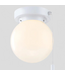 48009 Project Source 6" Globe Flush Mount Light 2 Ct