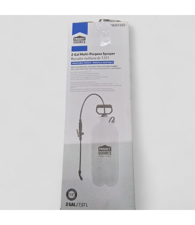 48016 Project Source 2-Gallon Plastic Pump Sprayer