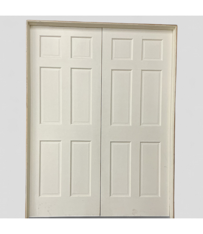 48027 Prehung Hollow French Interior Door 59.75" x 79.5"