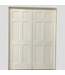48027 Prehung Hollow French Interior Door 59.75" x 79.5"