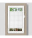 48037 Allen+Roth White Cordless Cellular Shade 29" x 72"