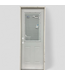 48038 Steel 1/2 Lite Exterior Door with Mini Blinds 29.5" x 79"