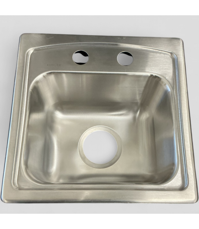 48044 Kohler Toccata Stainless Drop-In Bar Sink