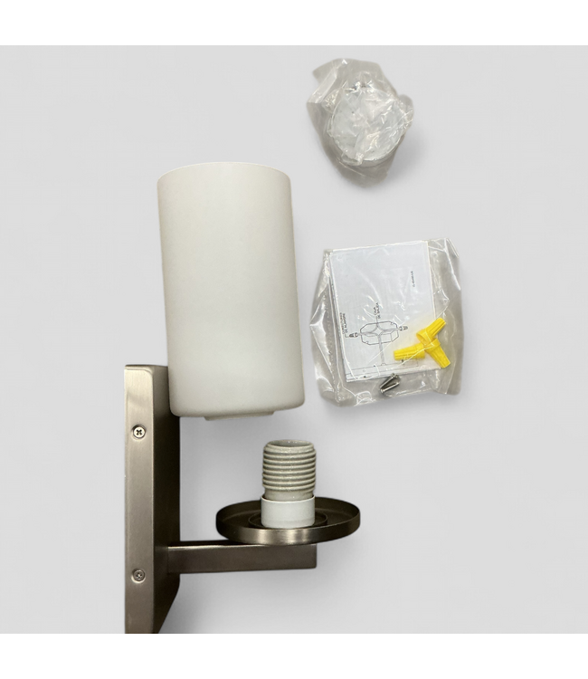 48051 KIchler Crosby Brushed Nickel Vanity Light