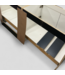 48031 Navy Blue Bathroom Vanity