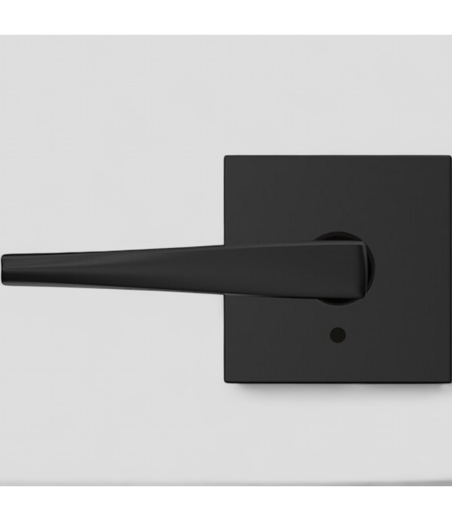 48026 Schlage Matte Black Closet Dummy Door Handle