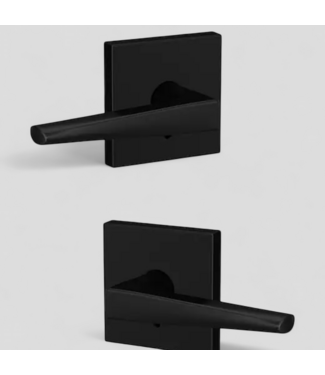 48026 Schlage Matte Black Closet Dummy Door Handle