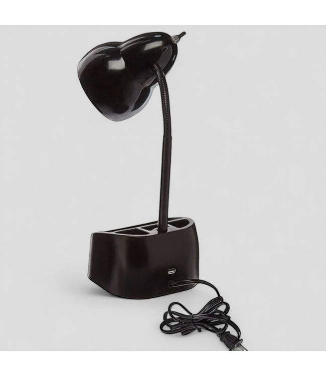 48059 Globe Electric LED Organizer Desk Lamp