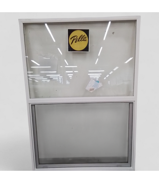 48061 Pella White Vinyl Vertical Sliding Window 48"W x 68"H