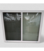 48056 JeldWen White Vinyl Horizontal Sliding Window 95.5"W