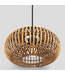 48064 Novogratz 1-Light Rattan Globe Pendant Light