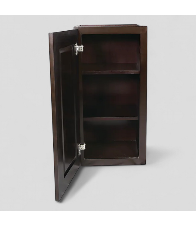48066 Design House Brookings Espresso Wall Cabinet 18"W