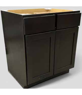 48071 Reliabilt Parkstone Espresso Base Cabinet 30"W