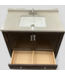 48081 Single Sink Bathroom Vanity with Sink Top 36.375"W