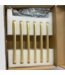 48085 Art & Design Brushed Gold Cabinet Pulls 6-pk