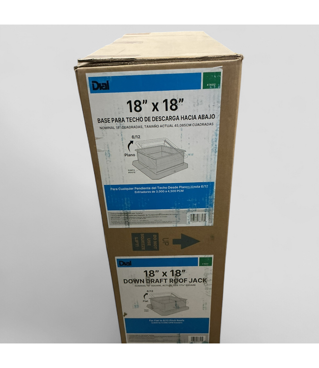48092 Dial Manufacturing 18" x 18" Multi Pitch Roof Jack