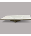 48094 Fresca Drop-In Ceramic White Bathroom Sink Top 36"